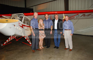 Chesley Sullenberger Jeffrey Skiles Harrison Ford And Tom Poberenzy ...