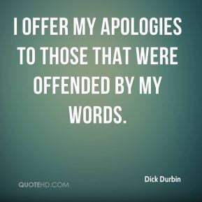 Apologies Quotes