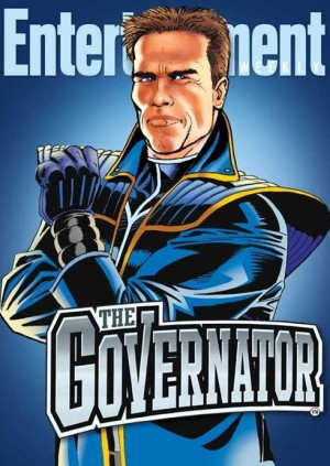 Here's Arnold Schwarzenegger on the Governator movie: