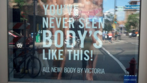 ... : Summer Squash Quinoa Risotto and Victoria's Secret Window Signage