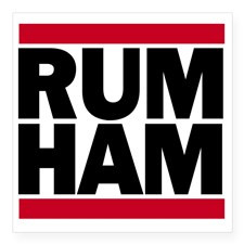Rum Ham DMC_light Square Sticker 3