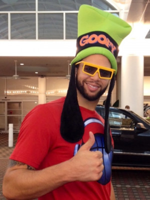 Deron Williams took his kids as well but looks like he had all the fun ...