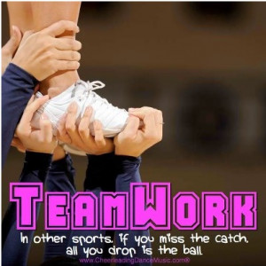 Cheerleading Teamwork Quotes