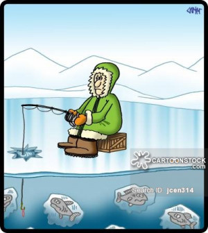Ice Fishing Cartoons Funny