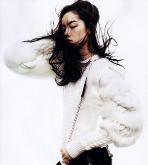 Fei Fei Sun by Josh Olins for Vogue China November 2011 via FGR