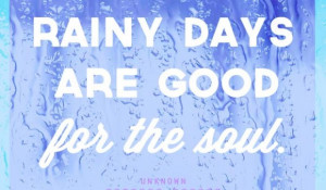 The 60 Best Quotes About Rain