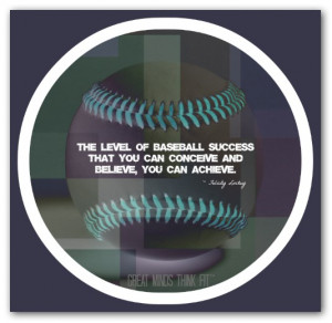achieve success quote 014 the level of baseball success that you can ...