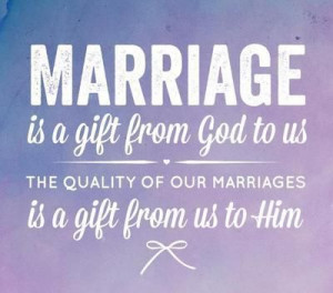 Remember: 1st, in the happiest marriages both husband and wife ...