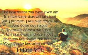 Hate You Messages for Ex-Girlfriend: Hate You Quotes for Her