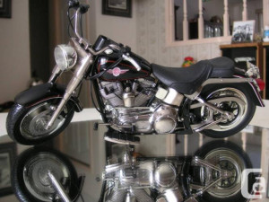 Harley Davidson Fat Boy Black