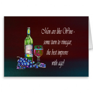 men_are_like_wine_humorous_wine_quote_gifts_card ...