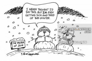 Funny Snow Storm Cartoon