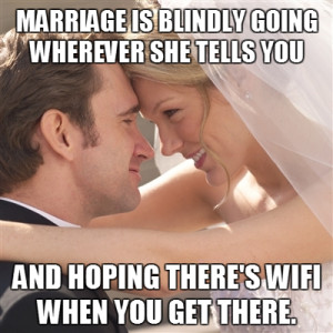 Honeymoon week = All Marriage Jokes!
