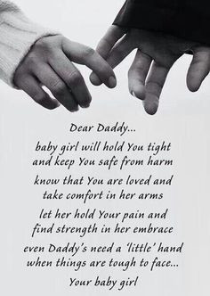 Even Daddy's need a little hand More