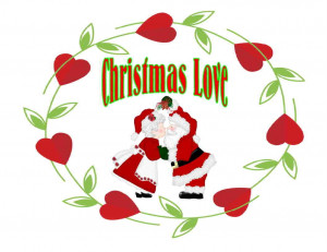 Christmas Mistletoe Kiss Custom-made-t-shirt-christmas-