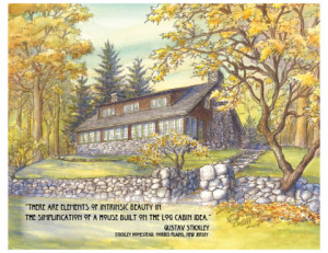 Gustav Stickley Homestead Morris Plains NJ with Stickley qoute 792x612