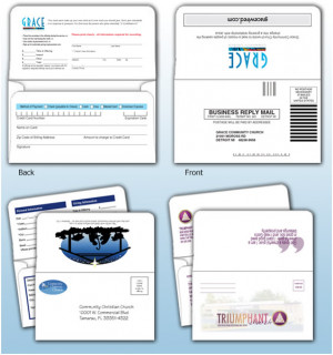 Full Flap Remittance Envelopes: Custom Printed