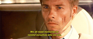 Top best 12 film scenes of Memento quotes,Memento (2000)