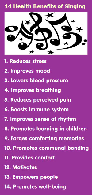 ... March 22, 2013 at 600 × 1274 in Health Benefits of Singing