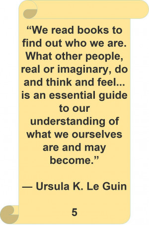 Ursula K. Le Guin #Quote #Author #Reading