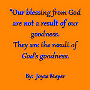 God #bless you all! #quote #joyceMeyer