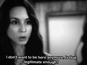 pretty little liars Black and White life quotes pll spencer hastings ...