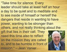 Servant Leadership Now - Jean Vanier More