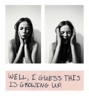 photography popular girl cute Black and White text quotes vintage ...