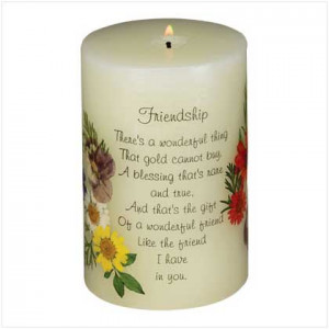 Embellished specialty candles provide a unique sentimental way to ...