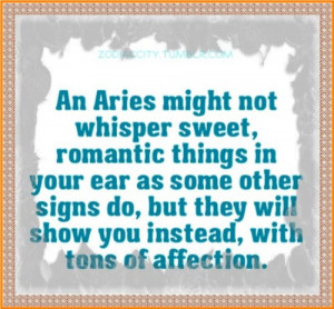 Aries Love Quotes