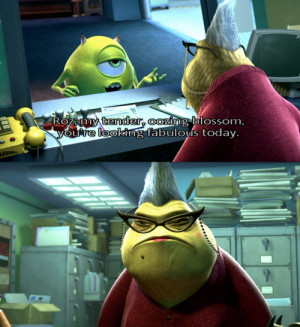 monsters inc roz quotes