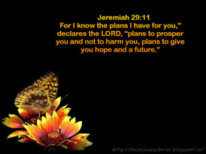 Bible Verse Wallpaper - Jeremiah 29:11