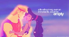Hercules and Meg ♡ hercules is my favorite disney guy because he ...