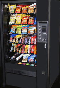One of our Snack Vending Machines