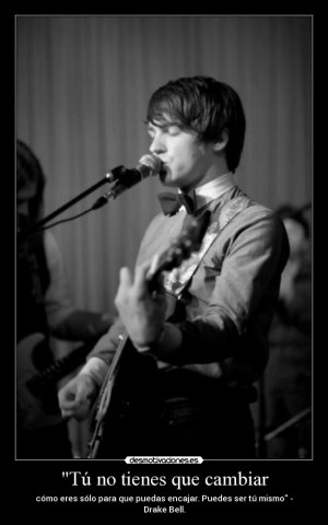 carteles drake bell quote lalala love you idol desmotivaciones