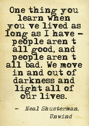 Quote by Neal Shusterman