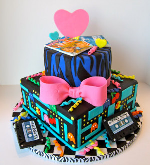 Totally Awesome 80s Cake!