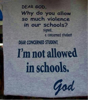 God Doesn’t Need Prayer In Schools