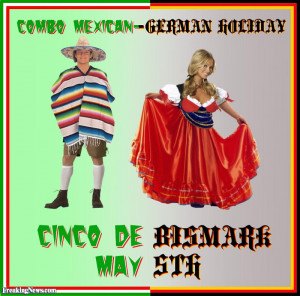 Funny German Mexican Combo Holiday