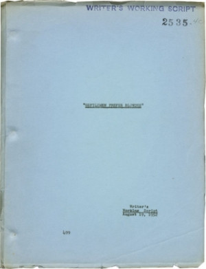 screenplay for the 1953 film Howard Hawks director Charles Lederer