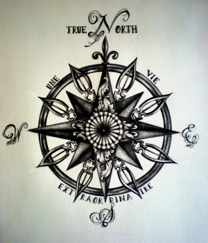 true_north_compass_tattoo_by_desertdahlia-d5o7v7i