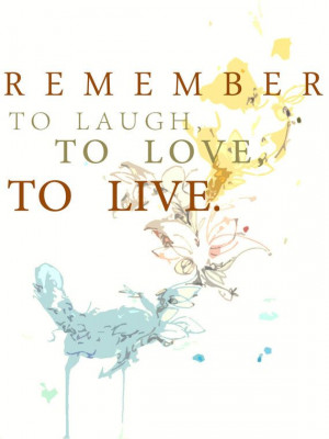 Live Love Laugh Inspirational Motivational Typography by ginably