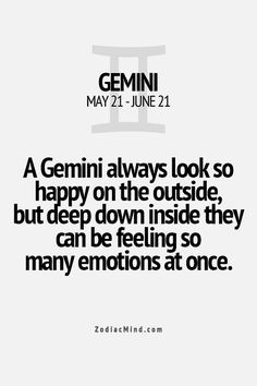 Quotes About Geminis, Depression Signs, Gemini Quotes Zodiac, Gemini ...