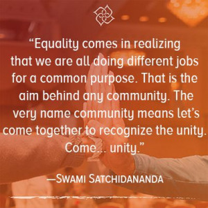 ... together to recognize the unity. Come... unity.