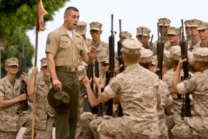 Marine Drill Instructor Addresses His Recruits