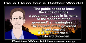 can't in good conscience allow the U.S. government to destroy ...