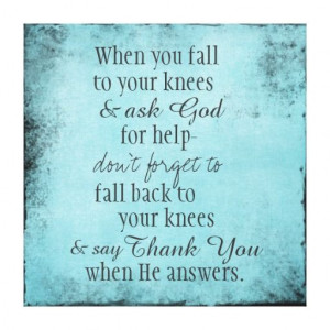 Inspirational Christian Quote Message Stretched Canvas Print # ...