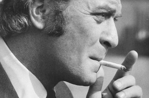 Photos of Michael Caine (first one by Brian Duffy) via and via and via