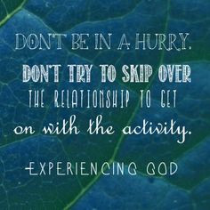Experiencing God by Henry Blackaby