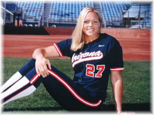 women s softball but usa softball she helped lead team